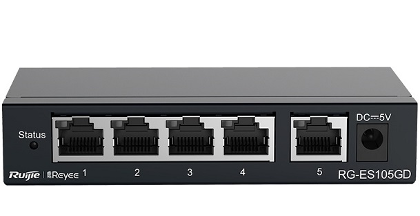 5-port Gigabit Unmanaged Switch RUIJIE RG-ES105GD