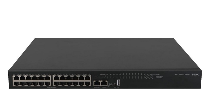 24-Port 1G/2.5G/5GBase-T L3 Ethernet Switch H3C LS-6520X-26MC-SI-GL