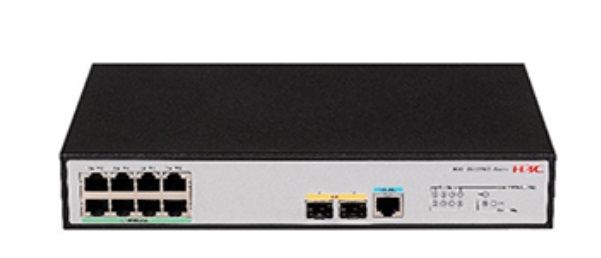 8-Port GE PoE + 2-Port SFP Layer 3 Switch H3C S5120V3-10P-PWR-LI