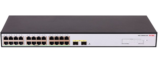 26-Port Gigabit L2 Switch H3C LS-1600V2-26S-GL