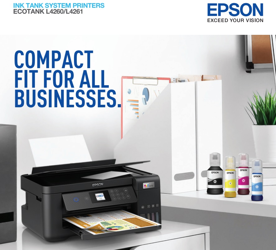 Máy in phun Epson EcoTank L4260 A4 Wi-Fi Duplex