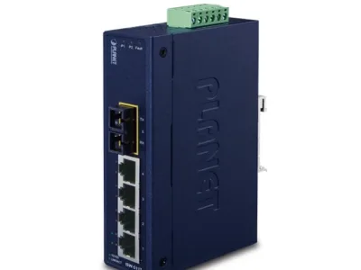 4-Port 10/100Base-TX + 1-Port 100Base-FX Switch PLANET ISW-511TS15