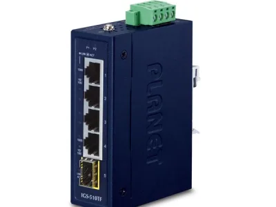 4-Port 10/100/1000T + 1-Port 100/1000X SFP Switch PLANET IGS-510TF