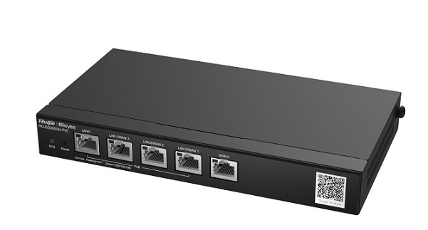 5-Port High Performance Cloud Managed PoE Office Router RUIJIE RG-EG305GH-P-E