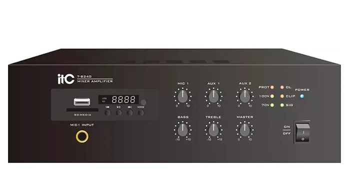 Mixer Amplifier ITC T-B240
