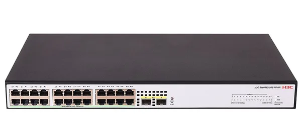 26-Port Gigabit L2 PoE Switch H3C LS-1600V2-26S-HPWR-GL
