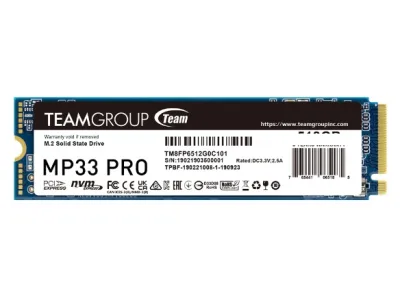 Ổ cứng gắn trong SSD TeamGroup MP33 PRO 1TB M.2 PCIe Gen3x4