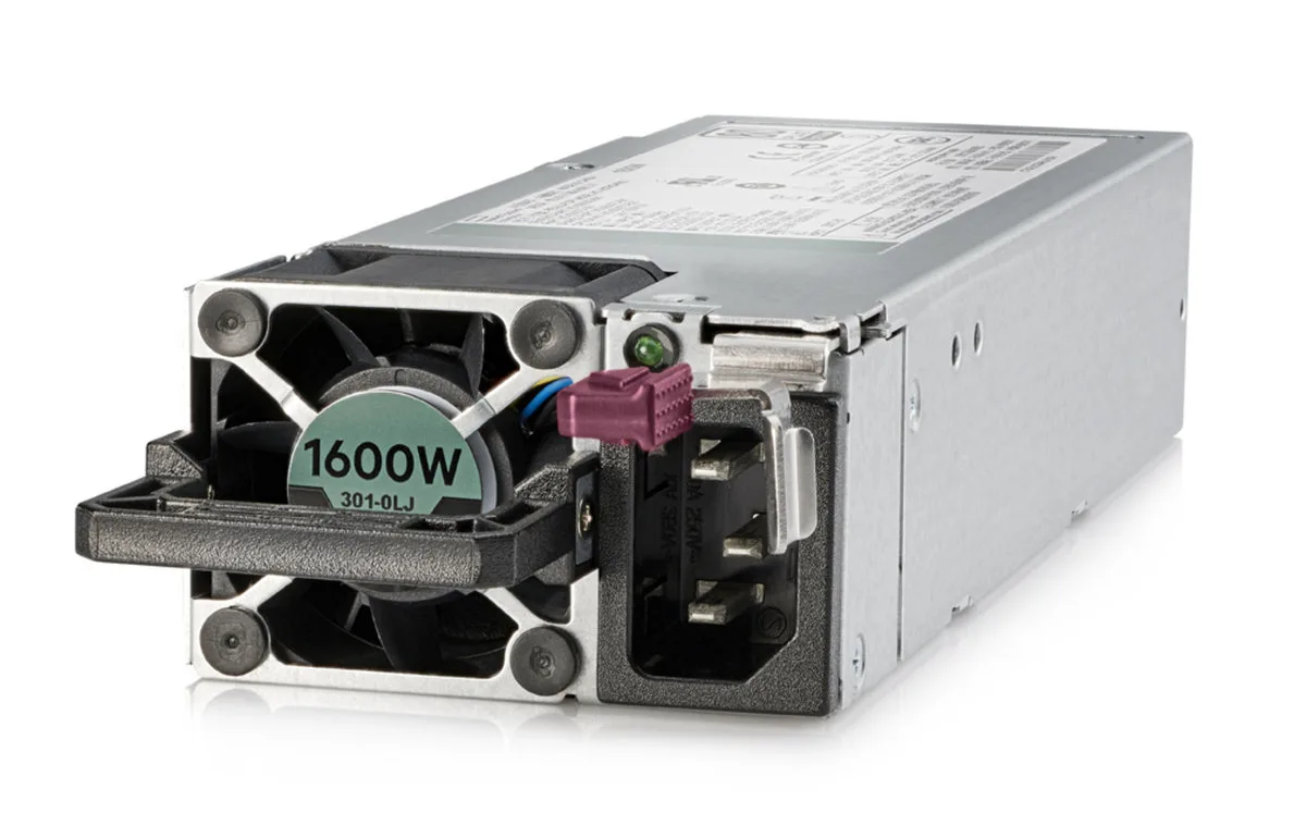 HPE 1600W Flex Slot Platinum Hot Plug Low Halogen Power Supply Kit