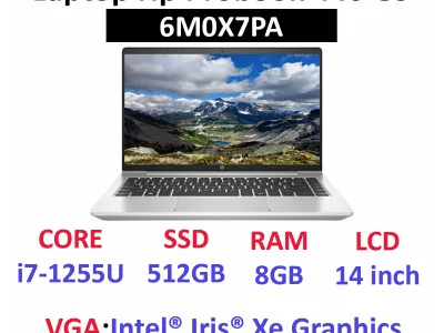 Laptop Hp Probook 440 G9 6M0X7PA Core i7-1255U | Ram 8GB | SSD 512GB | 14 inch Full HD | IPS | Windows 11 | Bạc