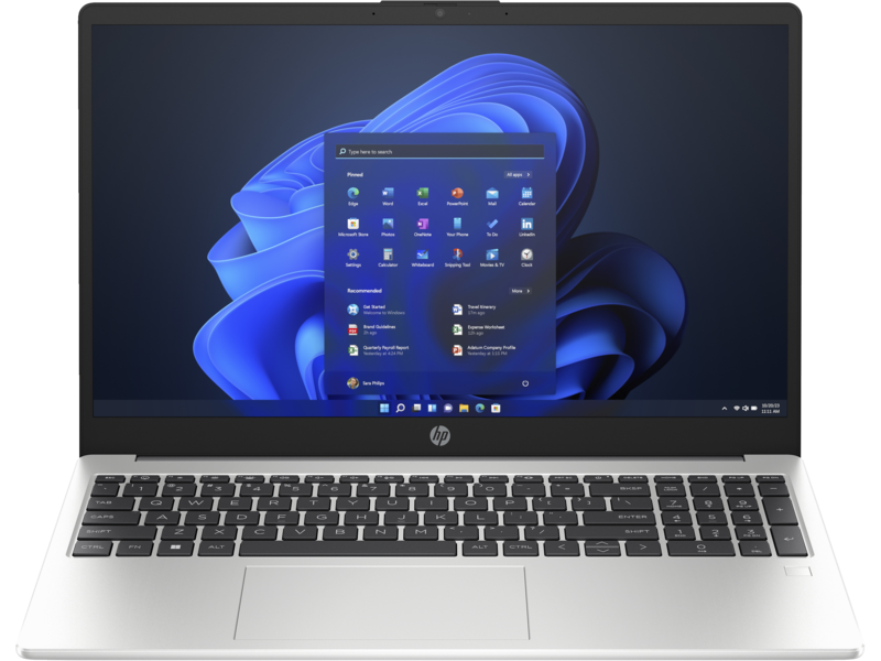 Laptop HP 250 G10 i3-1315U A06E9PT | 8GB RAM | 256GB SSD | 15.6 FHD | W11H | BẠC