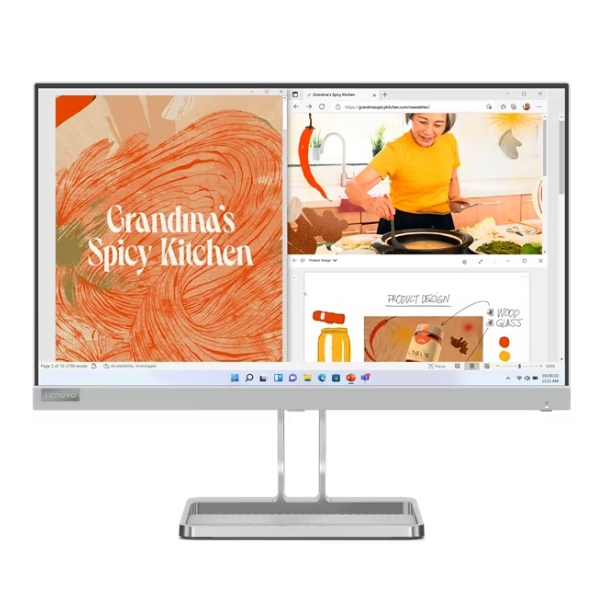 Màn hình Lenovo L25e-40 67ADKAC4VN màu bạc (24.5Inch | Full HD | 4ms | 100HZ | VA)