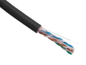 Cáp mạng outdoor VIVANCO CAT.6 UTP VCCAUU64PEK3 (305m/Box, HDPE, Black)