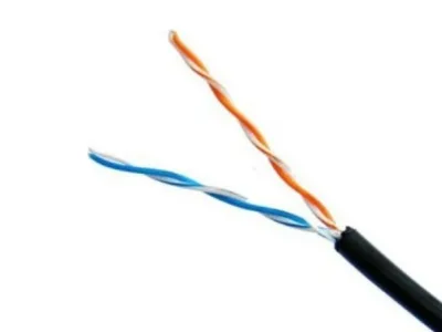Cáp mạng VIVANCO CAT5e U/UTP VCCAFU52PEK3 (305m/Drum, PE, Black)