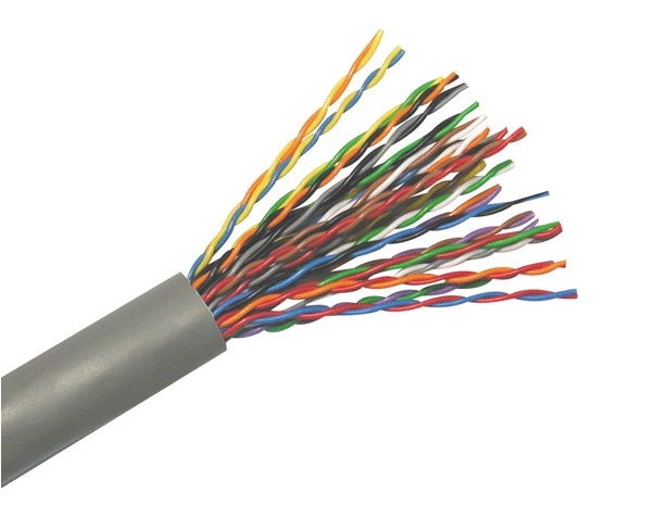 Cáp mạng VIVANCO CAT3 U/UTP VCCAUU302PVG3 (305m/Drum, PVC, Grey)