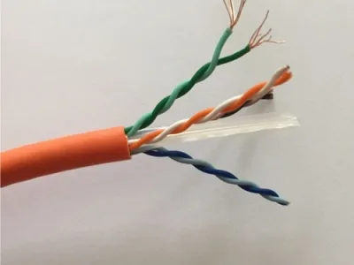 Cáp mạng Cat.6 UTP HOSIWELL 30021-OR-LSZH