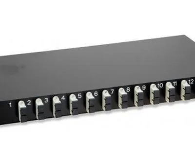 Fiber Optic Termination Panel COMMSCOPE/AMP (4-1206138-4)