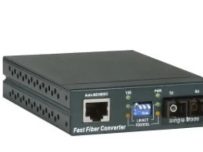 1000Mbps Singlemode SC Media Converter COMMSCOPE/AMP (1591022-9)