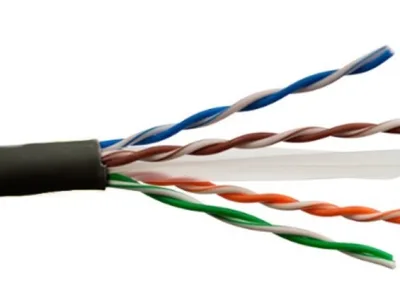Cáp mạng Outdoor 4 đôi LS CAT.6 U/UTP copper (UTP-G-C6G-E1VN-M 0.5X004P/BK)