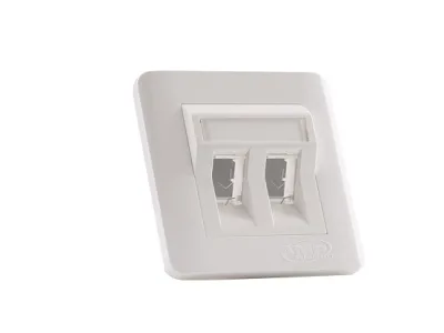 2-Port Faceplate Kit COMMSCOPE(1859168-1)