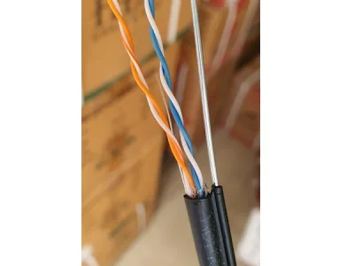 Cáp điện thoại 2 đôi HDPRO CAT3 UTP Copper CCA Outdoor 500m (Đồng pha)