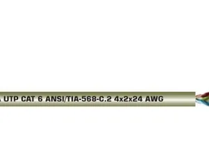 Cáp mạng Cat6 U/UTP 24AWG 4x2x24AWG BENKA 313 4224C6
