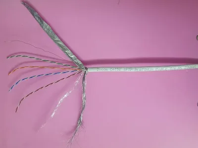 Cáp mạng DVCOM Cat5e SFTP (CCA)