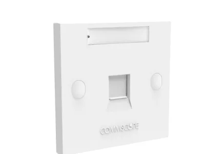 1-Port Faceplate Kit COMMSCOPE FPS-BS-1P-W (760249249)