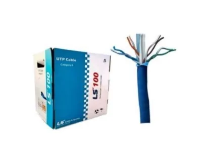 Cáp mạng 4 đôi CAT.6 UTP LS UTP-G-C6G-E1VN-10.5X004P/BL