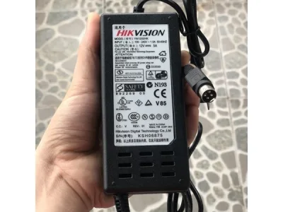 Nguồn đầu ghi 12V-3A 4 chấu HIKVISION