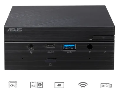 Mini PC Asus i5-10210U/ 64GB DDR4/ 256GB SSD/ HD Graphics/ Win10 - PN62S-B5301MV