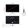 Màn hình ViewSonic VX3276-MHD-3 32" FHD IPS 75Hz