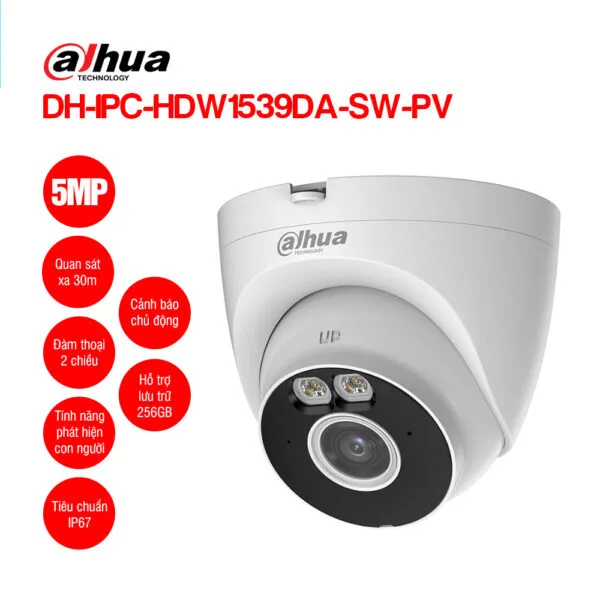 DAHUA DH-IPC-HDW1539DA-SW-PV