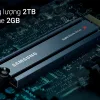 Ổ cứng gắn trong SSD Samsung 980 PRO Heatsink 2TB M2 NVMe 4.0 (MZ-V8P2T0CW)