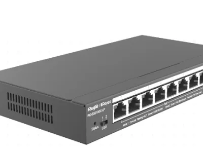 8-Port Gigabit PoE+2-Port Gigabit Uplink Smart Cloud Switch RUIJIE RG-ES210GC-LP