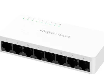 8-Port 10/100Mbps Unmanaged Non-PoE Switch RUIJIE RG-ES08F