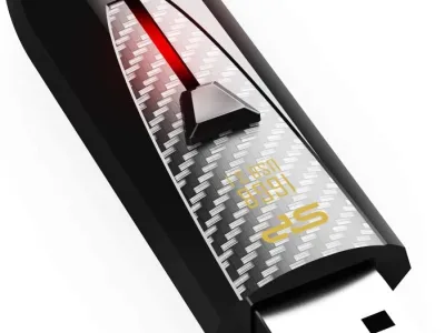 Silicon Power 16GB Blaze B25 USB 3.1 Flash Drive Black SP016GBUF3B25V1K
