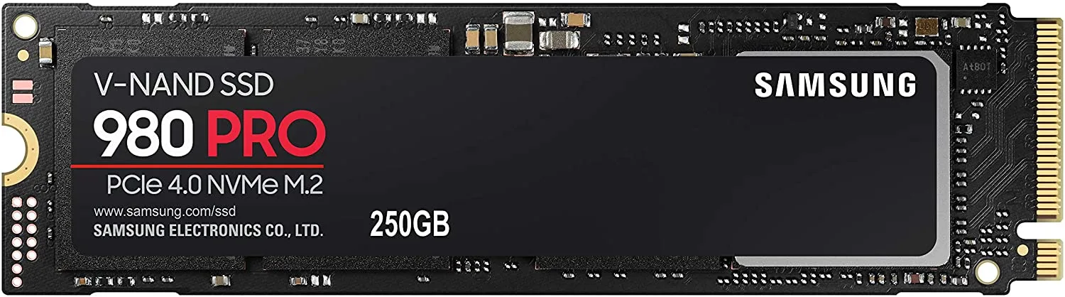 Samsung SSD 980 PRO 250GB PCle 4.0 NVMe M.2