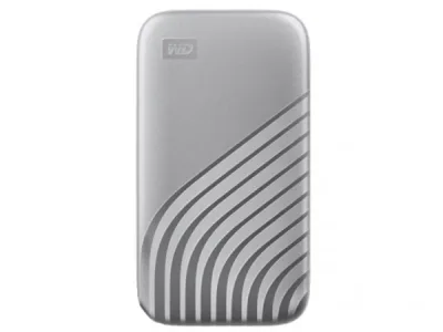 Ổ cứng di động Western DigitalMy Passport SSD 2TB Silver WDBAGF0020BSL