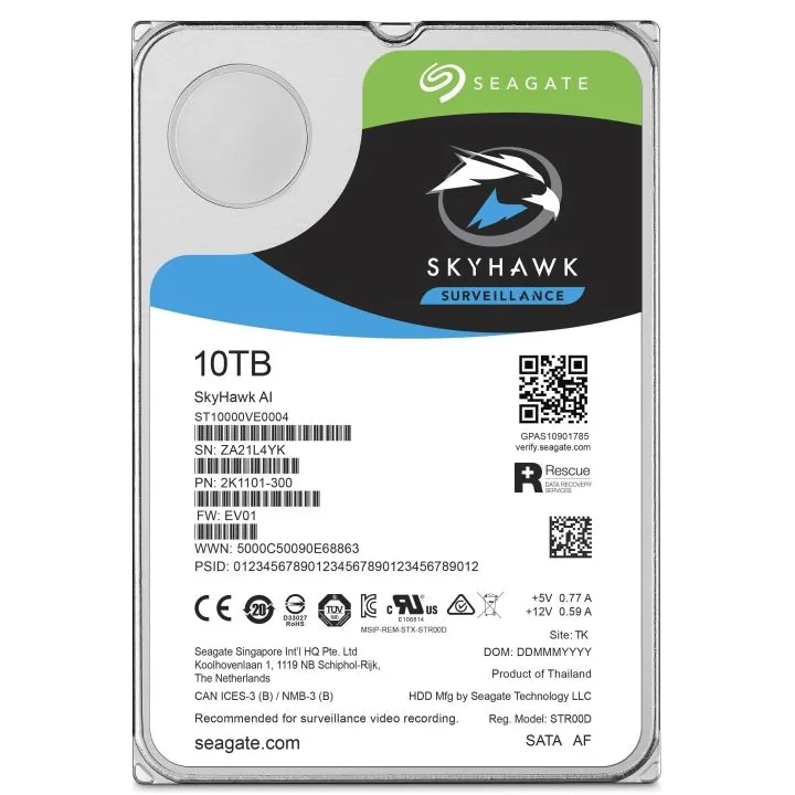 Seagate 10TB SkyHawk ST10000VE0008