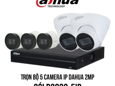 Trọn bộ 5 camera IP Dahua 2MP [D2023-5IP]
