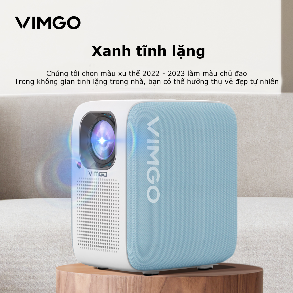 Máy chiếu Vimgo P10, Android 9.0, 1080P, 1+8G, Electrical Focus
