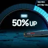 990 PRO cải thiện 50% tốc độ ghi trình tự ở mức 1.319MB/Watt, cao hơn 877 MB/Watt của 980 PRO.