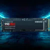 990 PRO cải thiện 50% tốc độ ghi trình tự ở mức 1.319MB/Watt, cao hơn 877 MB/Watt của 980 PRO.