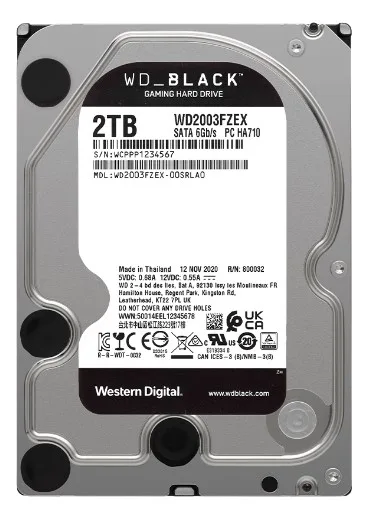 Ổ cứng Western Digital Black 2TB WD2003FZEX