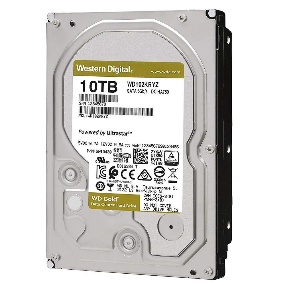 Western 10TB Gold WD102KRYZ