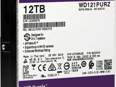 Western 12TB WD121PURZ