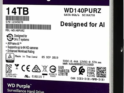 Western 14TB WD140PURZ