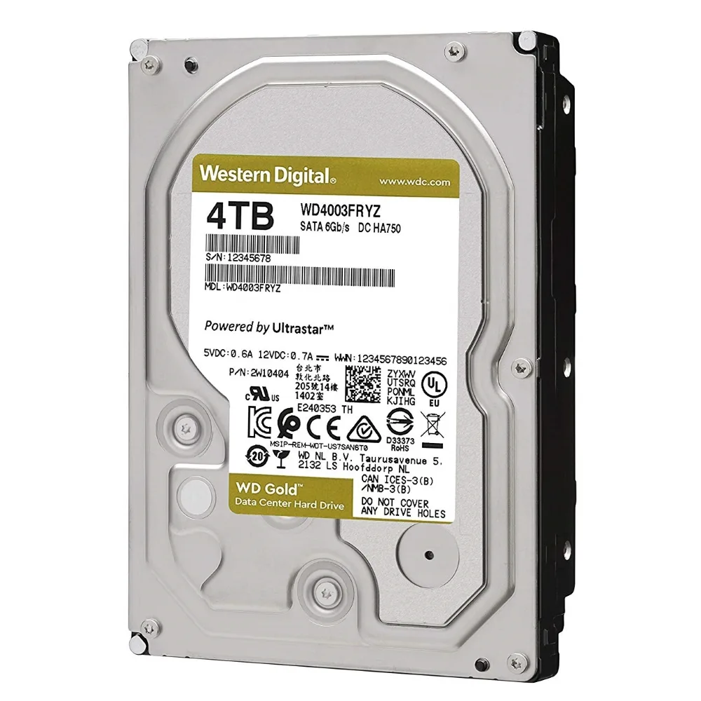 Western 4TB Gold WD4003FRYZ