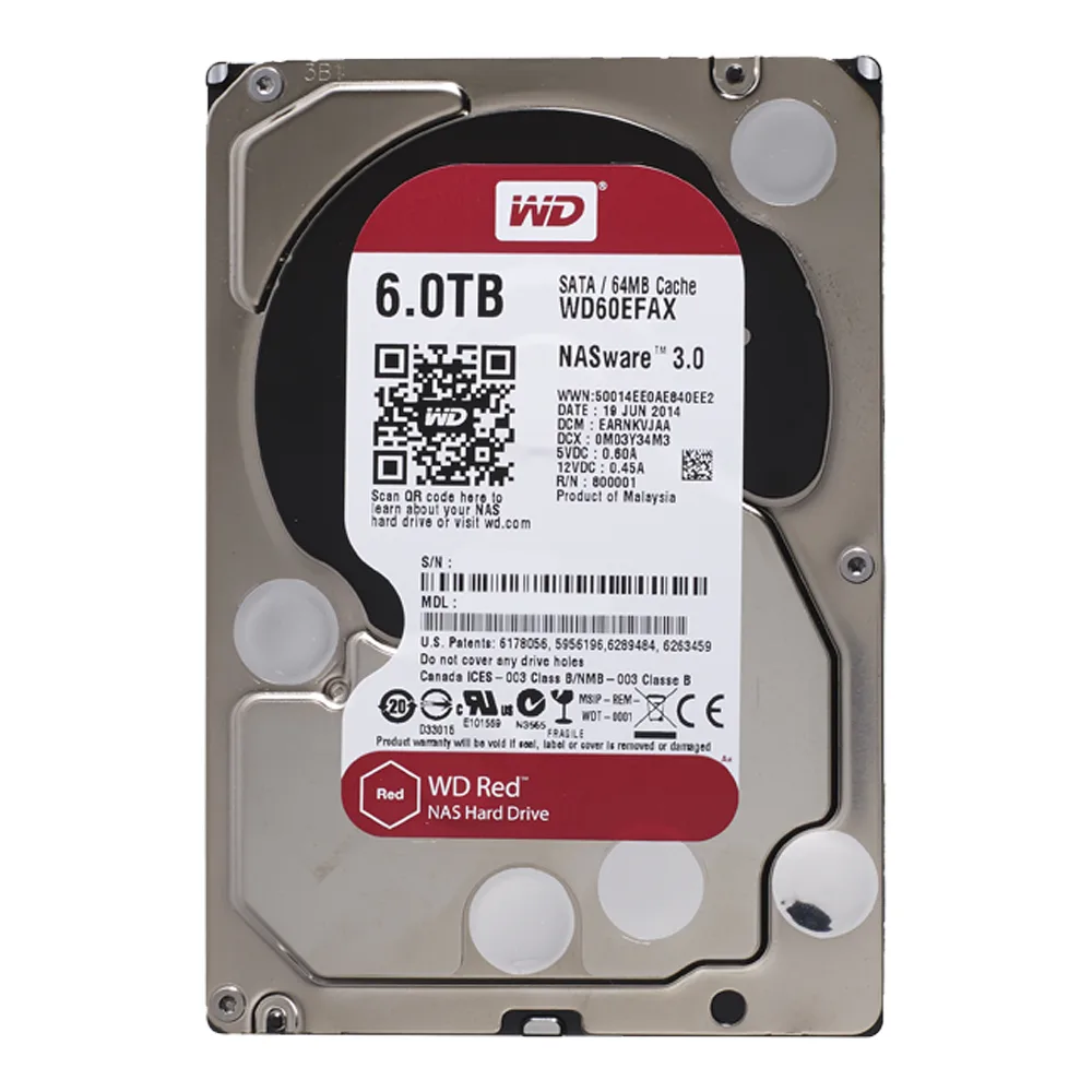 Western 6TB WD60EFAX