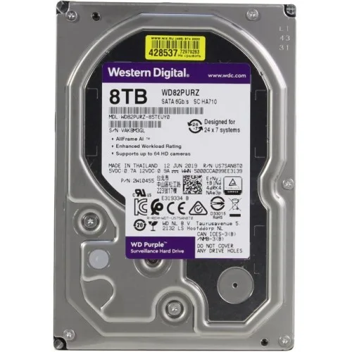 Western 8TB WD82PURZ